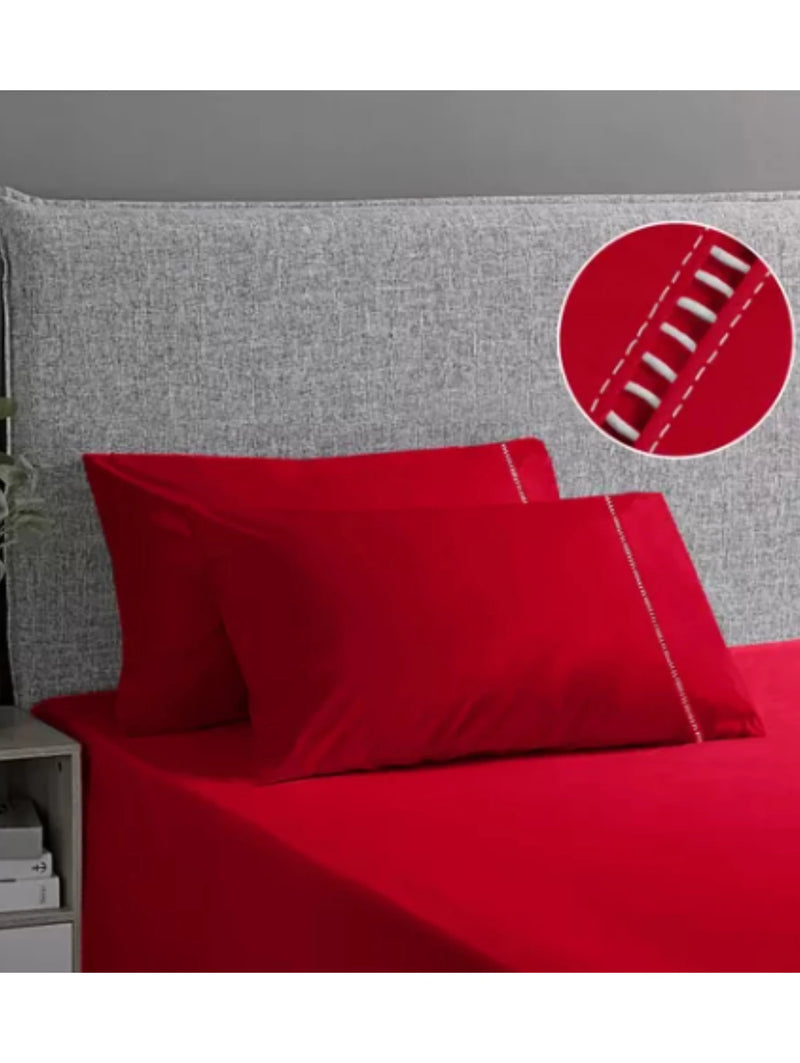Jogo de Lençóis Micro Percale 400 Fios - Conforto e Sofisticação O toque suave que sua cama merece!