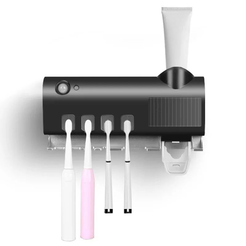 Esterilizador UV Inteligente para Escovas de Dente e Toalhas Higiene Completa sem Esforço!