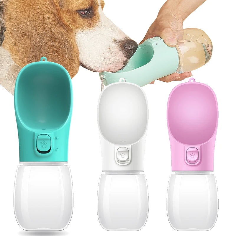 Garrafa de Água Portátil Holapet - Hidratação Inteligente para Seu Cão em Qualquer Lugar!