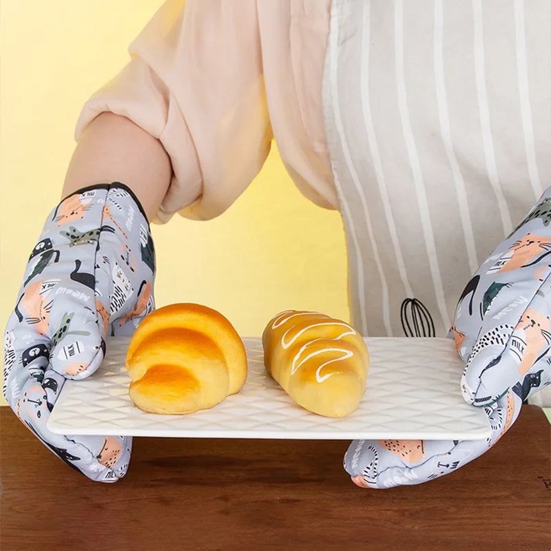 Luvas de Forno GIANXI - Proteção e Estilo para Suas Mãos!