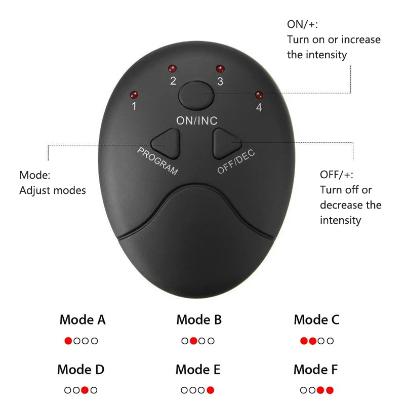 FEMVY EMS Stimulator – Treine Seus Músculos em Qualquer Lugar, Sem Esforço!