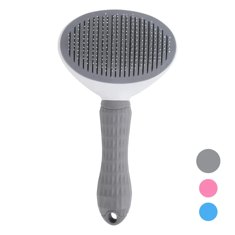 Pente Autolimpante para Gatos - Remove Pelos com Facilidade!