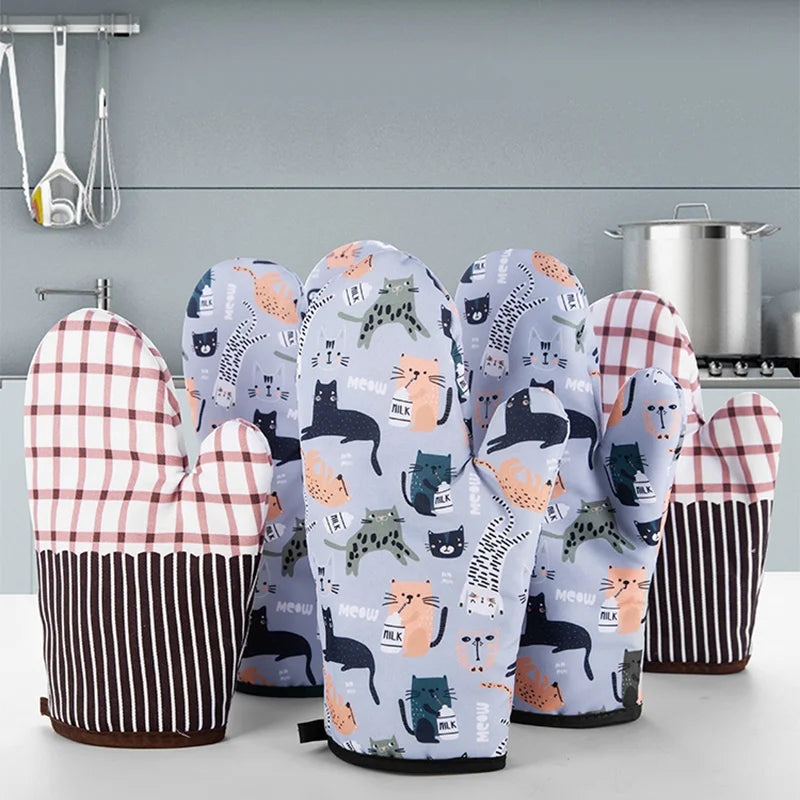 Luvas de Forno GIANXI - Proteção e Estilo para Suas Mãos!