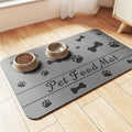 Tapete Alimentador para Pets - Absorvente e Antiderrapante!