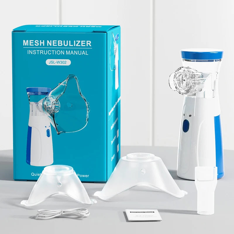 Nebulizador Portátil LINGKUN | Silencioso, Eficiente e Ideal para Toda a Família
