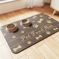 Tapete Alimentador para Pets - Absorvente e Antiderrapante!
